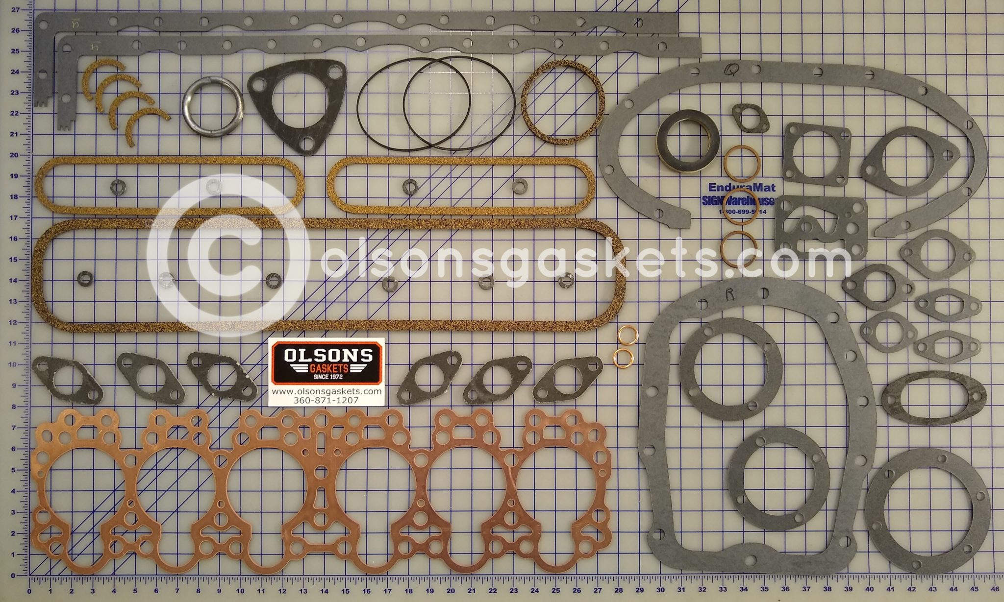 Hercules Cylinder Djxc Engine Gasket Set Olson S Gaskets