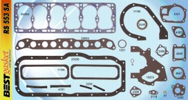 Victor 1036, 1058, Willys # 643359, 800525, Felpro7562B