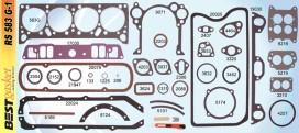 Victor FS1131, Best RS583G-1, Felpro FS7729S