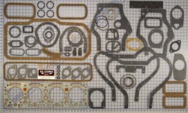 Engine gasket set for International Harvester D335, D350, and D370 engine