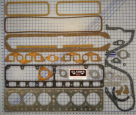 Engine gasket set for IHC and McCormick-Deering T40, TA40, W40, WK40, I40, T35 tractors 1933-40