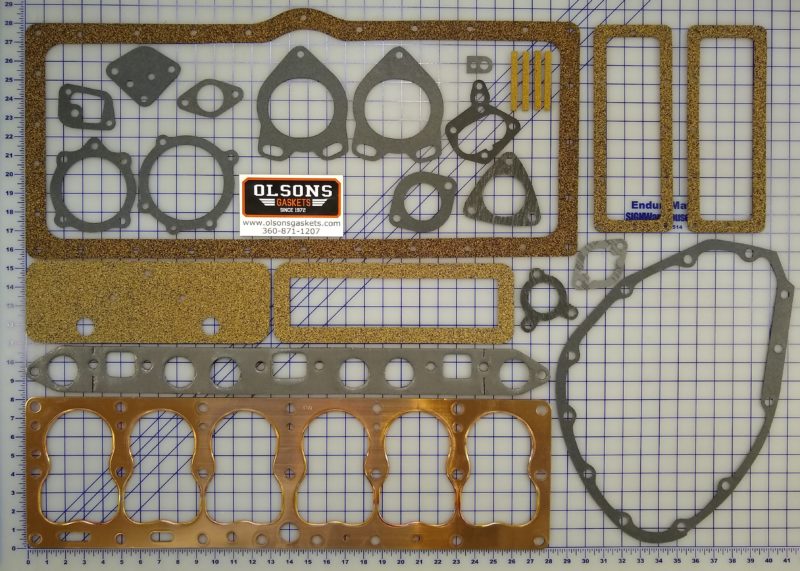 Engine gasket set for the 1926-31 REO Flying Cloud