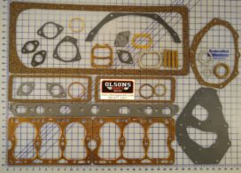 Engine gasket set for 1926-32 Pontiac split head 6 cylinder