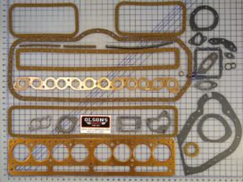 Engine gasket set for 1931-35 Buick 50 series 8 cylinder