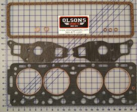 Head gasket set for the Continental HD277 engine used in Massey Ferguson MF85 and MF88 diesel tractors