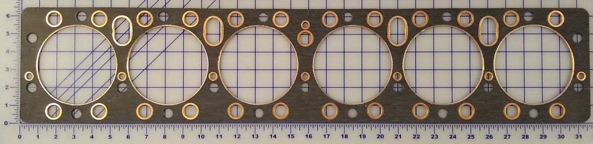 Head gasket for Twin Coach FTC180 bus engine