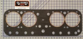 Head gasket for Stearns AU, BU, DU, and EU engines