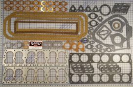 1934-40 Lincoln V12 model K engine gasket set