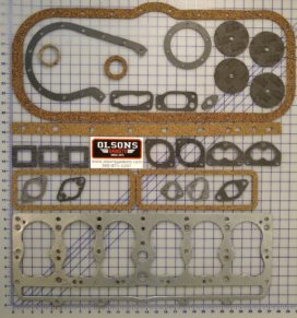 1935-36 Nash 6 and 1937-40 LaFayette 6 cylinder engine gasket set