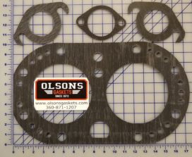 Rumely model L and model W head gasket and manifold gasket