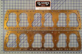 1933 Lincoln V12 model KA copper head gaskets