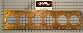 1936-54 Delahaye 6 cylinder copper head gasket