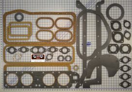 1922-28 Case Cross Motor model K, 15/27, and 18/32 engine gasket set