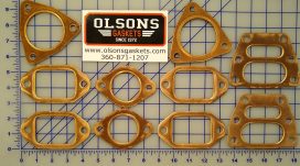 1922-30 Lincoln V8 Copper manifold gasket set