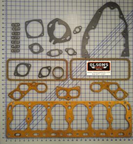 1924-27 Flint models E55 and Eighty engine gasket set