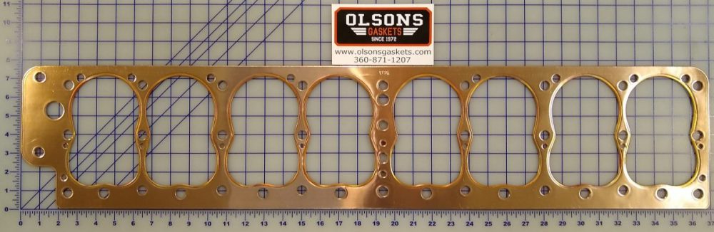 1923-29 Packard Super 8 copper head gasket