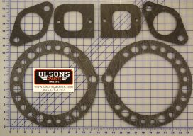 Rumely model G, 20/40 head and manifold gaskets