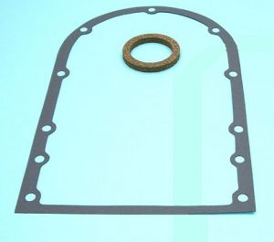 Cadillac V8 and LaSalle V8 346 and 322 cubic inch engines, timing cover gasket