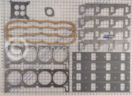 Head gasket set for the International Harvester, Navistar MV404, MV446 gas engine